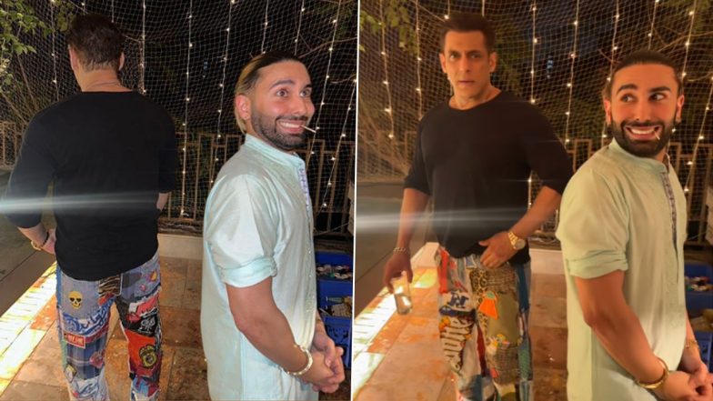 Orry Aka Orhan Awatramani Risks It All For A Photo With Salman Khan At