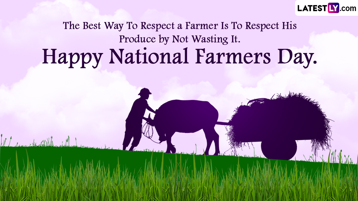 Kisan Diwas Wishes And National Farmers Day Greetings Share Hd