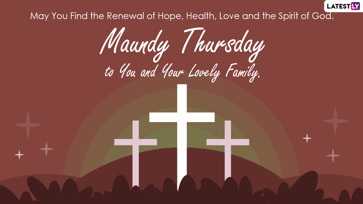 Maundy Thursday 2024 Images & Holy Thursday HD Wallpapers for Free