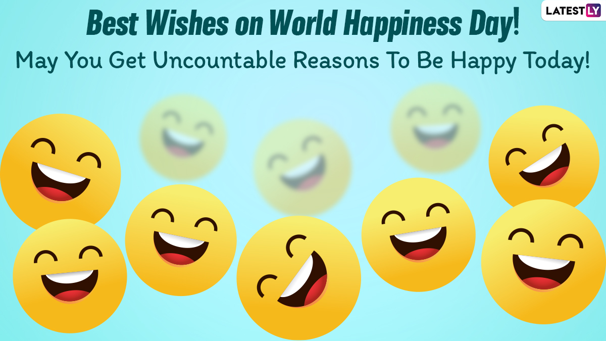 International Day of Happiness 2024 Quotes and Greetings WhatsApp