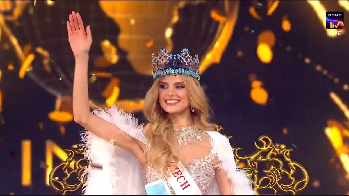 Miss Czech Republic Krystyna Pyszkova Crowned Miss World 2024 View   Krystyna Pyszková Of Czech Republic Wins The 71st Miss World Crown 