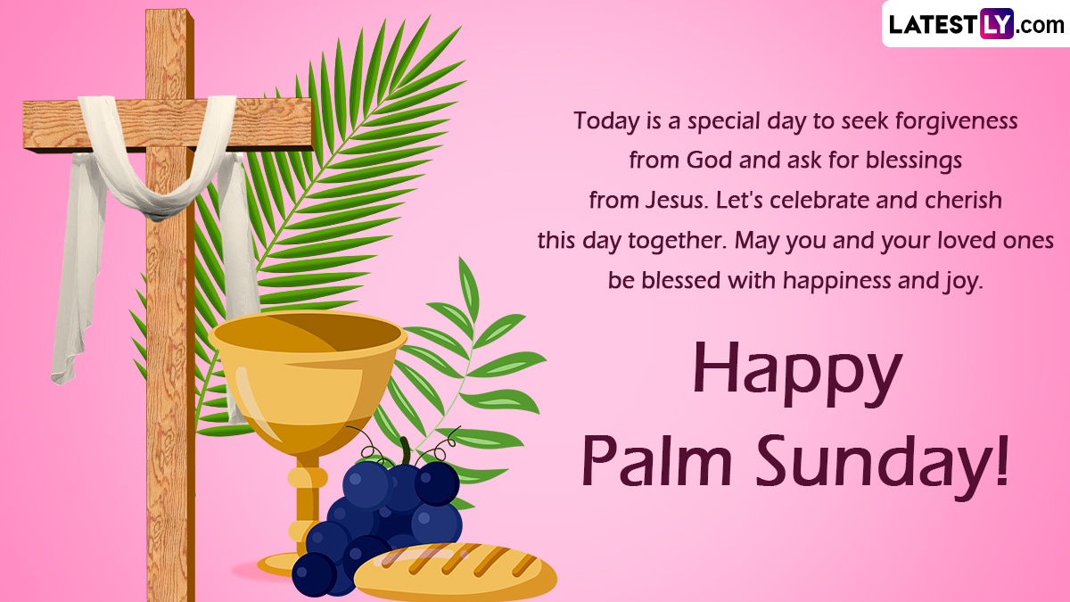 It s Palm Sunday