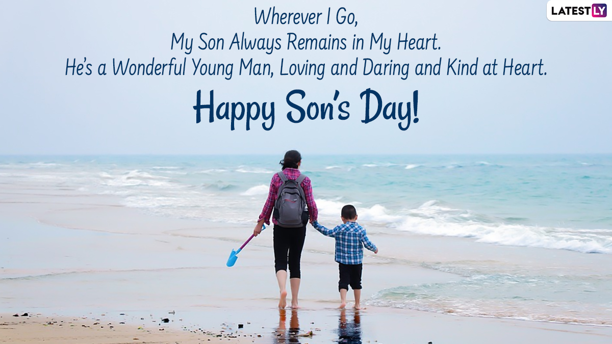 National Son's Day 2025 Wishes, Images and Greetings WhatsApp Messages