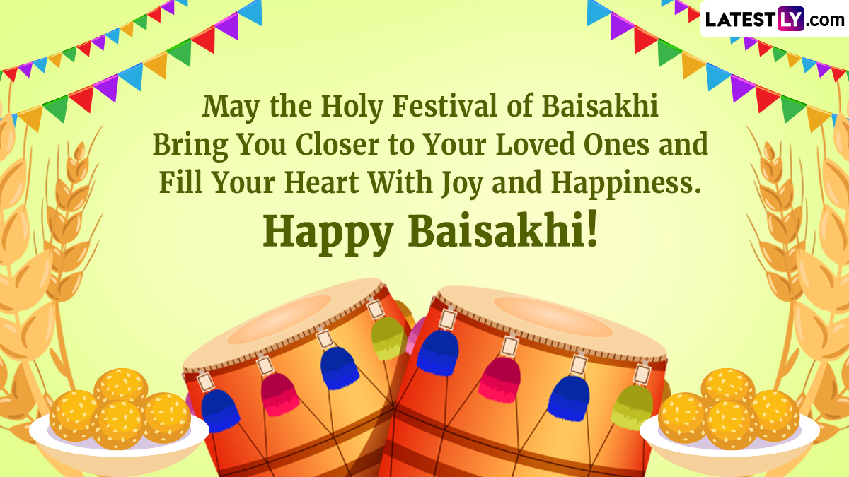 Happy Baisakhi 2024 Greetings and Messages Share Vaisakhi Photos