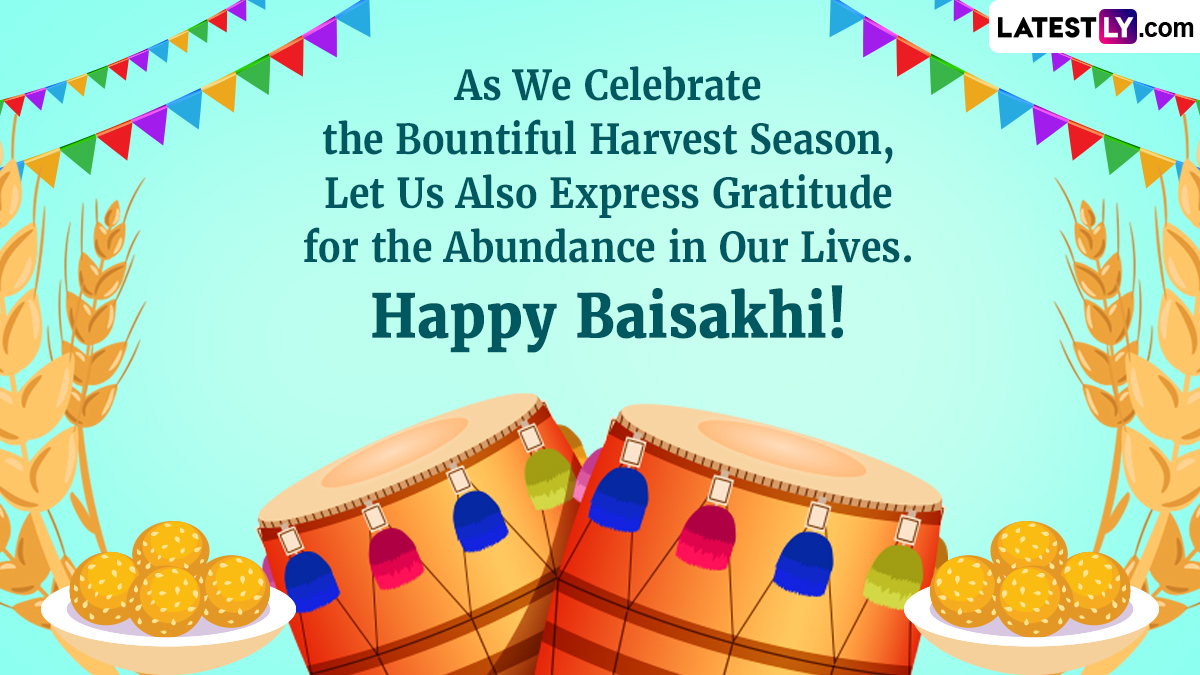 Happy Baisakhi 2024 Greetings and Messages Share Vaisakhi Photos