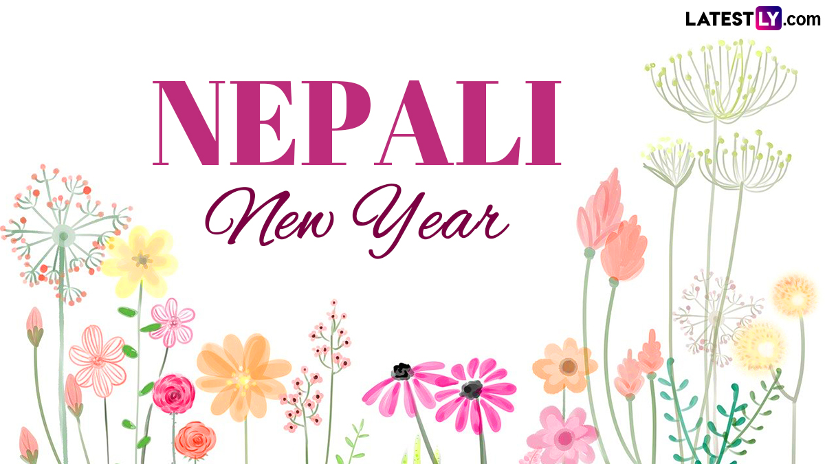 Nepali New Year 2025 Greetings and Messages Send Wallpapers, Wishes