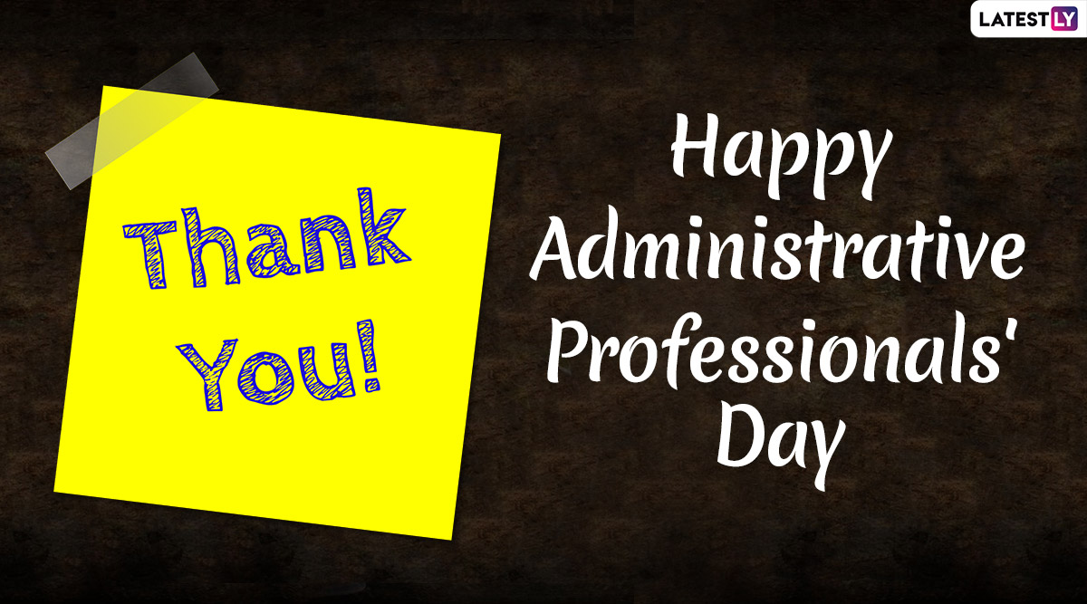 Administrative Professionals' Day 2024 Wishes and Greetings Send HD