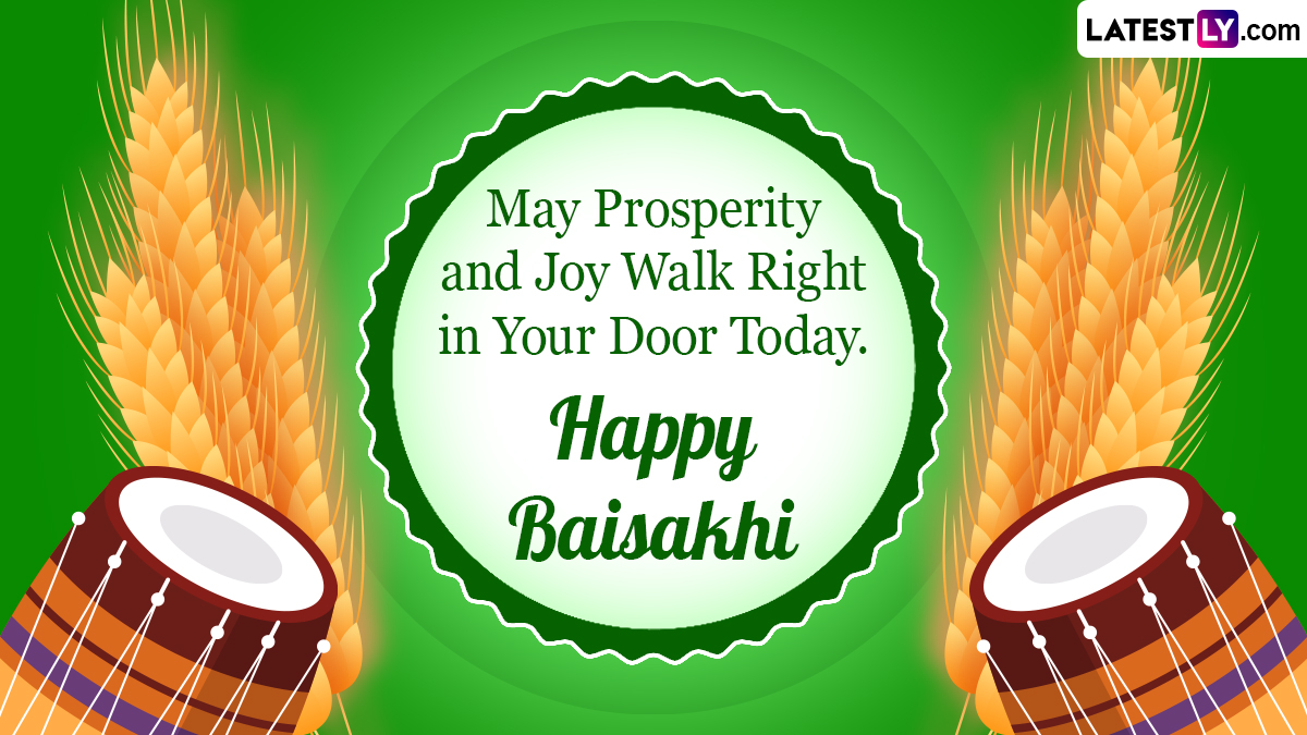 Happy Baisakhi 2024 Wishes and Greetings Share Vaisakhi Images