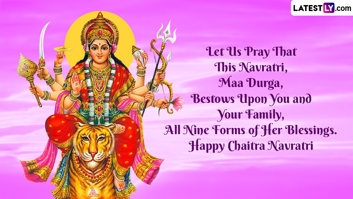 Happy Chaitra Navratri 2024 Day 5 Greetings And Maa Skandmata Photos Send Navdurga Pics 8374