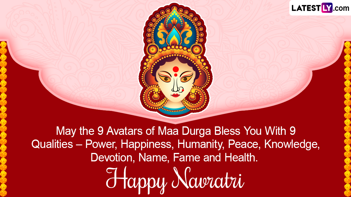 Happy Chaitra Navratri 2024 Greetings and Day 1 Goddess Shailputri