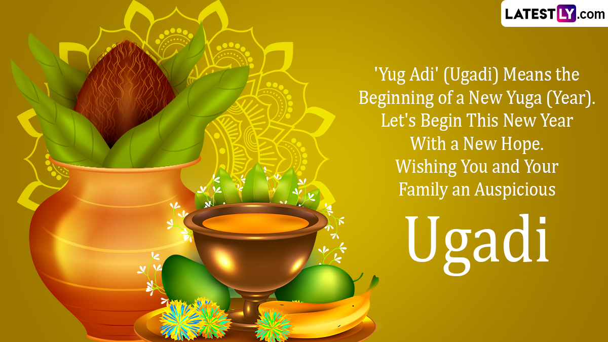 Happy Ugadi 2024 Wishes, Ugadi Subhakankshalu Photos and Greetings