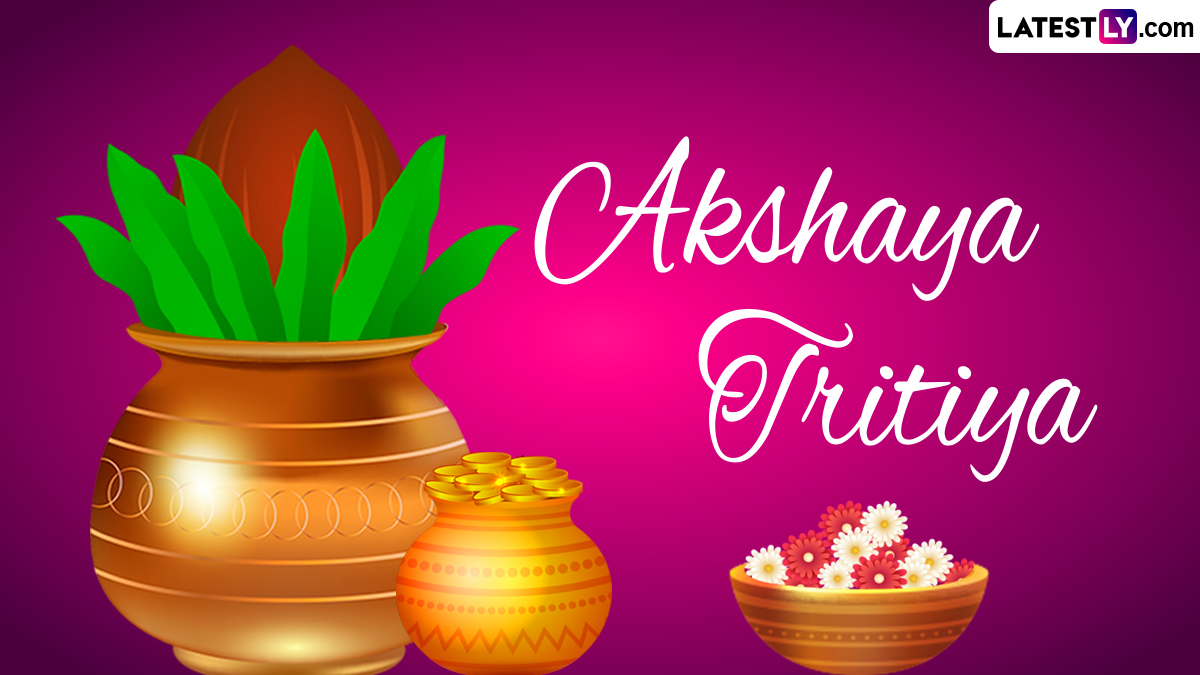 Happy Akshaya Tritiya 2024 Greetings, Wishes and Messages GIF Images