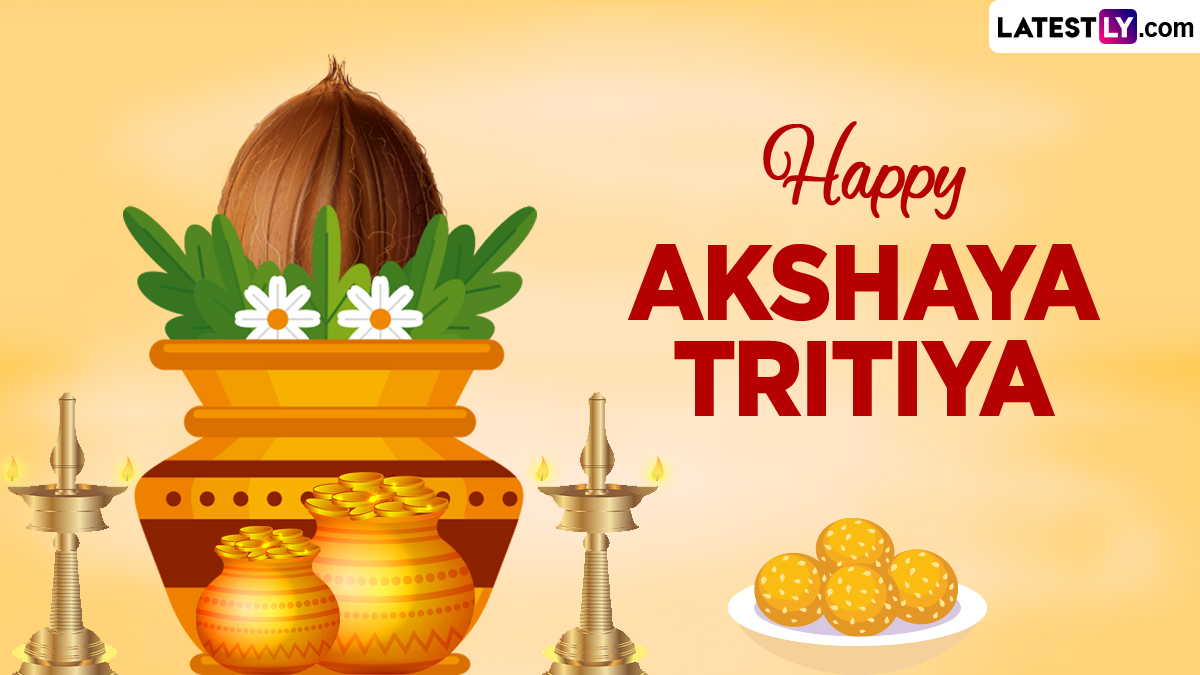 Happy Akshaya Tritiya 2024 Greetings, Wishes and Messages GIF Images