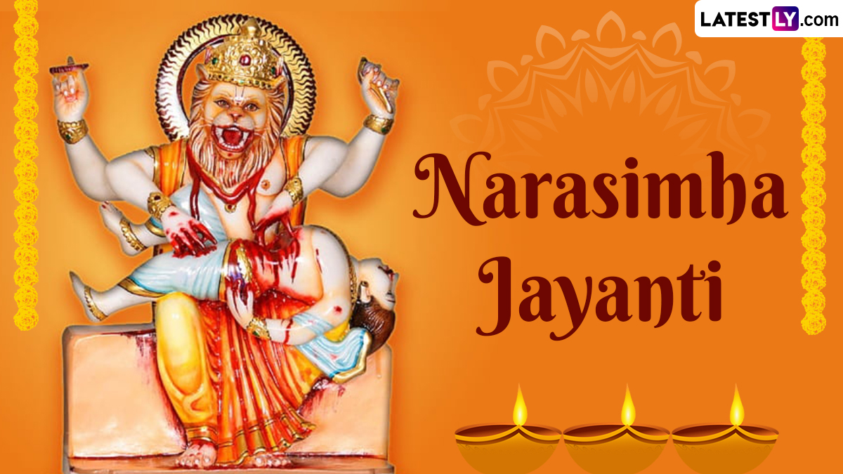 Narasimha Jayanti 2024 Images & HD Wallpapers For Free Download Online