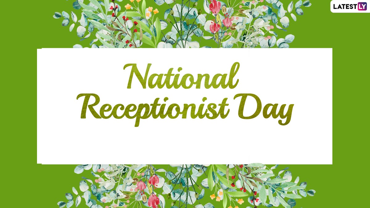 Happy Receptionists' Day 2024 Greetings WhatsApp Messages, Images, HD