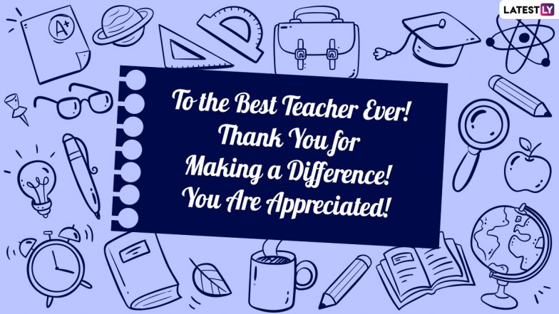 Teacher Appreciation Week 2024 in US Wishes: Greetings, WhatsApp ...