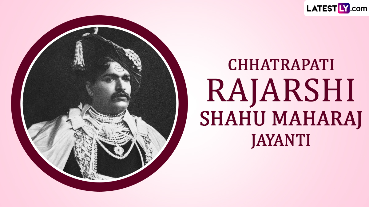 Rajarshi Shahu Maharaj Jayanti 2024 Images & HD Wallpapers for Free ...