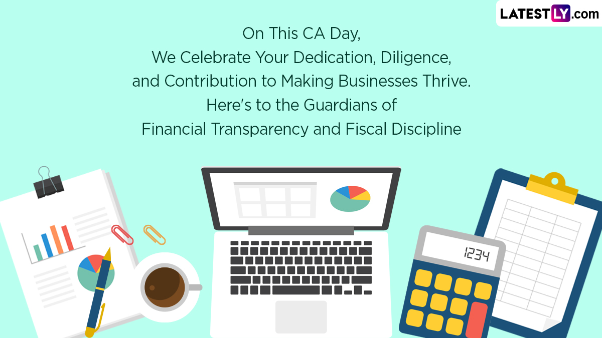 Happy CA Day 2024 Wishes Share Chartered Accountant Day Messages