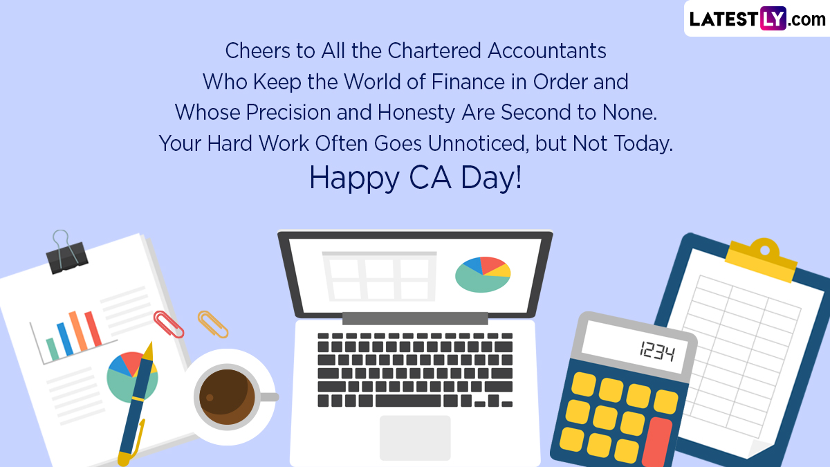 Happy CA Day 2024 Wishes Share Chartered Accountant Day Messages