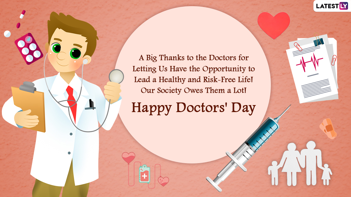 Happy Doctors' Day 2024 Greetings and HD Images: WhatsApp Messages ...