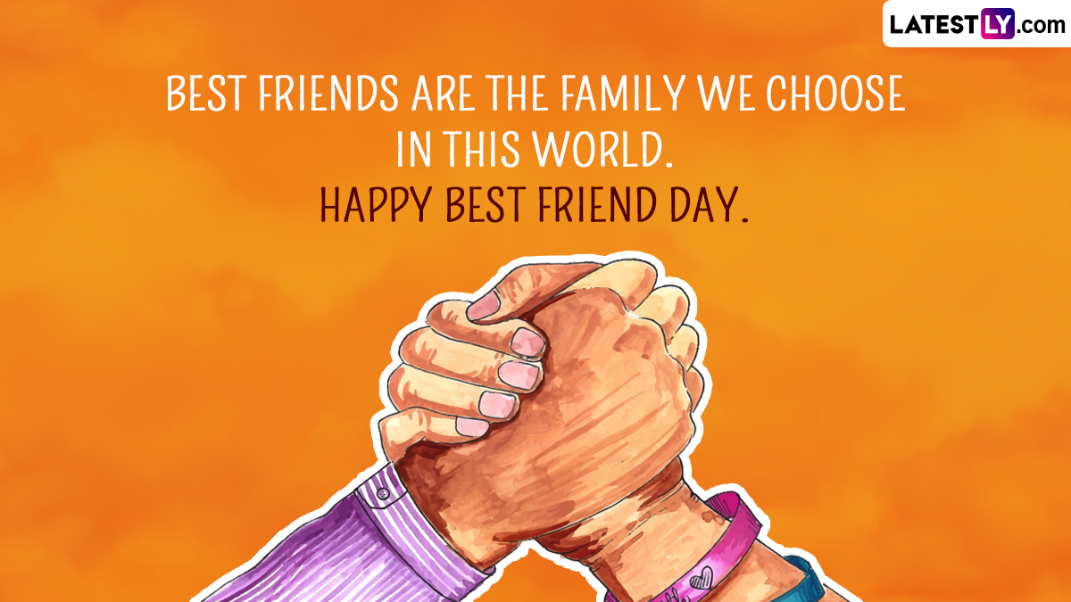 National Best Friends Day 2024 Wishes and Greetings Images, Quotes