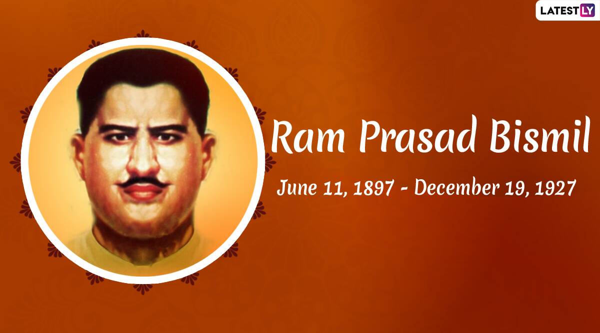 Ram Prasad Bismil Birth Anniversary 2024 Images: Quotes, Pandit Ram ...