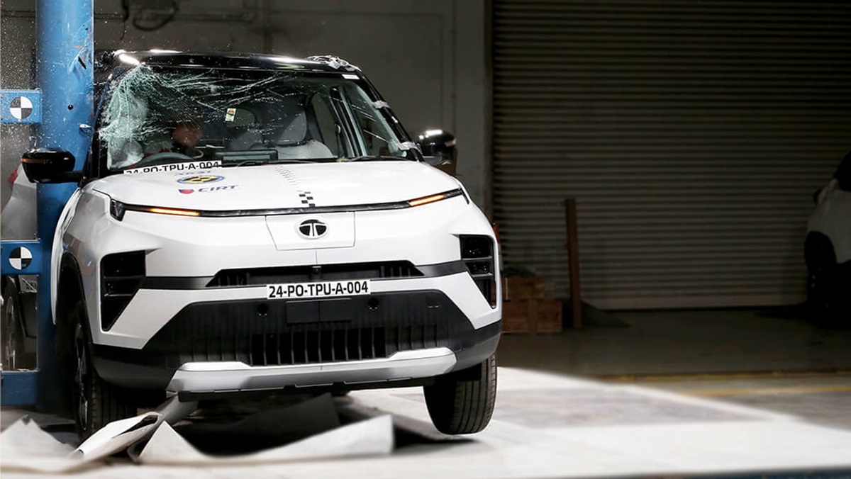 Tata Punch EV crash tested at BNCAP