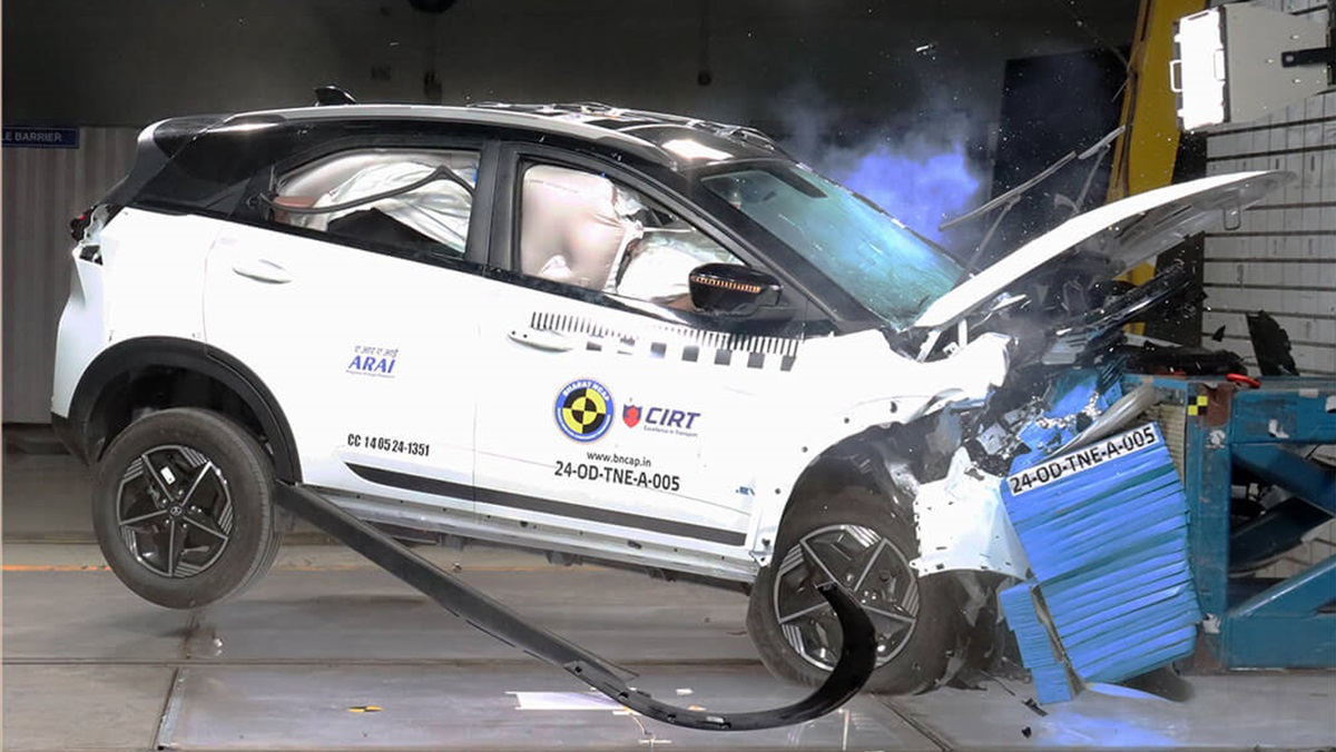 Tata Nexon EV crash tested at BNCAP
