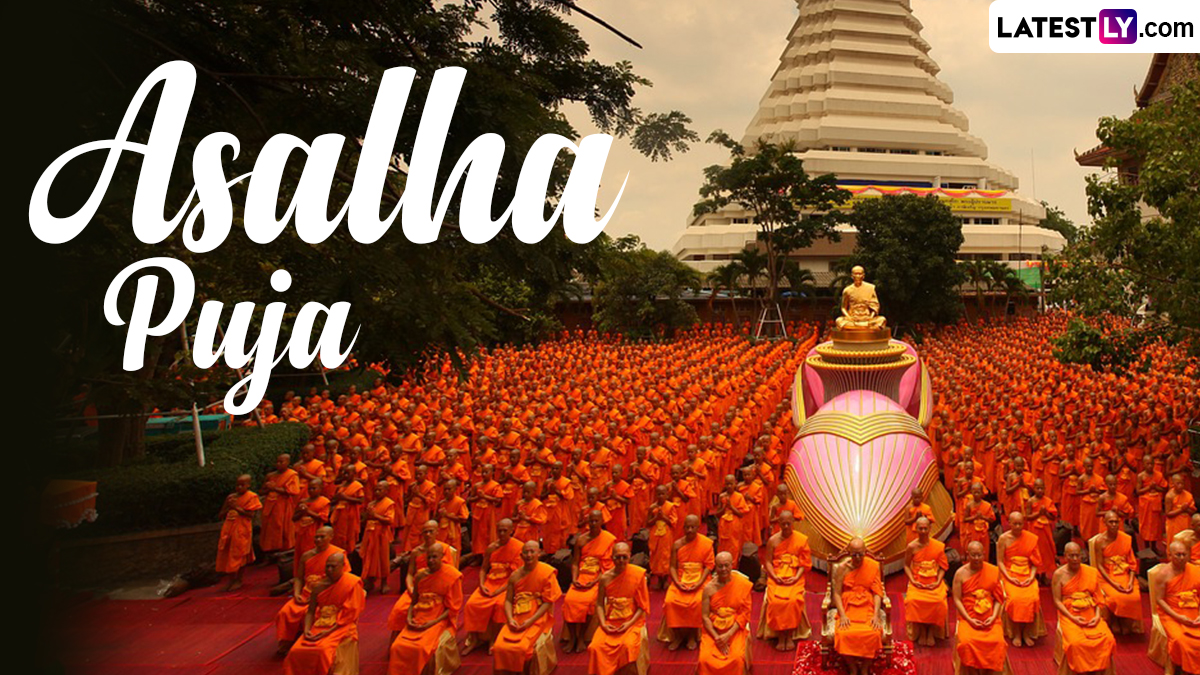 Asalha Puja 2024 Wishes and HD Images: Dhamma Day Messages, GIF ...