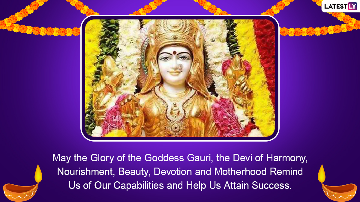 Gauri Vrat 2024 Wishes and WhatsApp Messages: Share Hindu Festival ...