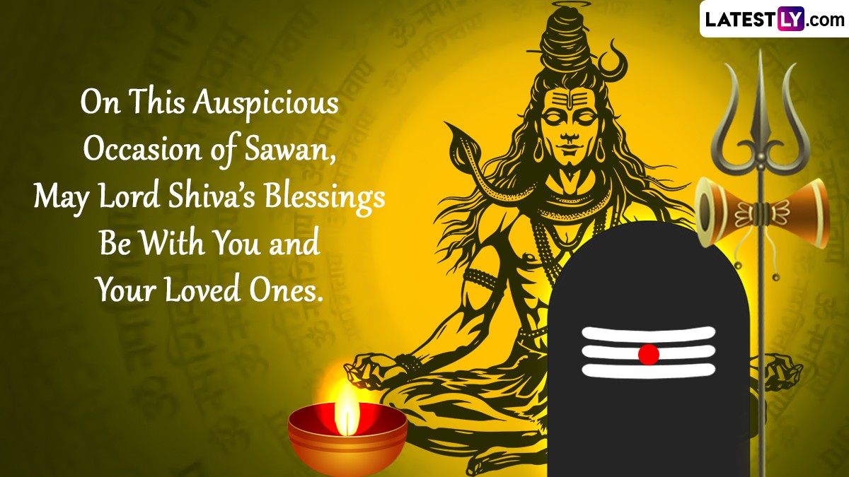 Happy Sawan 2024 Greetings Wish Happy Shravan With WhatsApp Messages