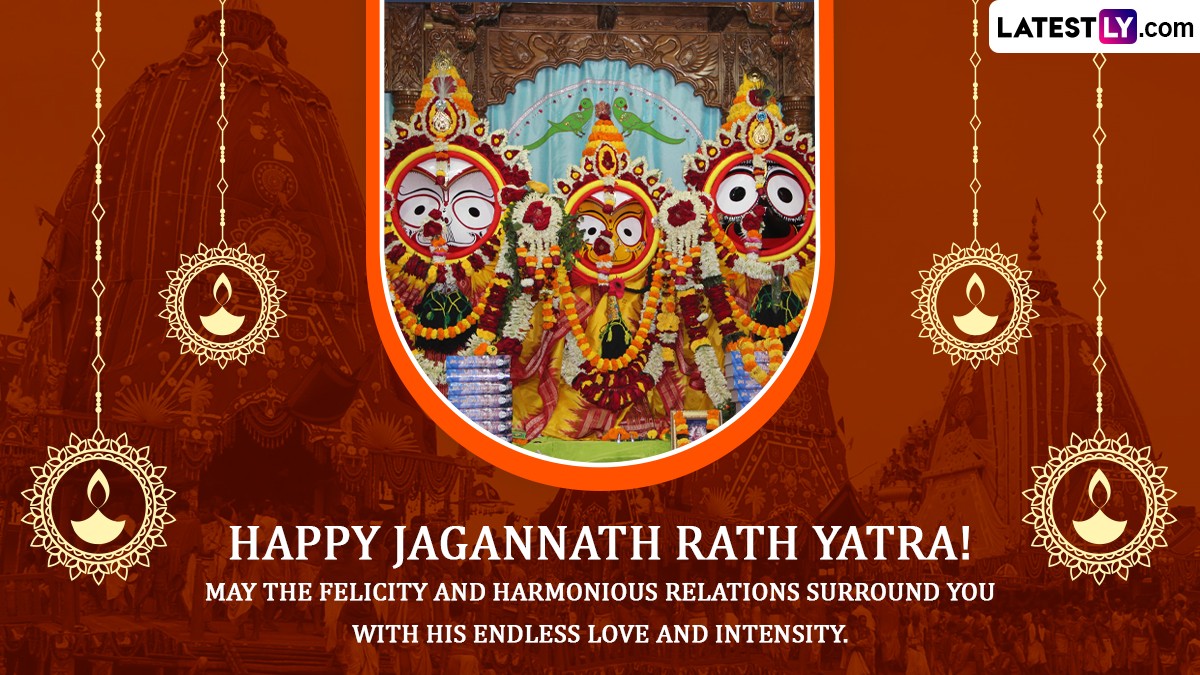 Jagannath Rath Yatra 2024 Wishes and HD Images: Share Odisha Rath Yatra ...