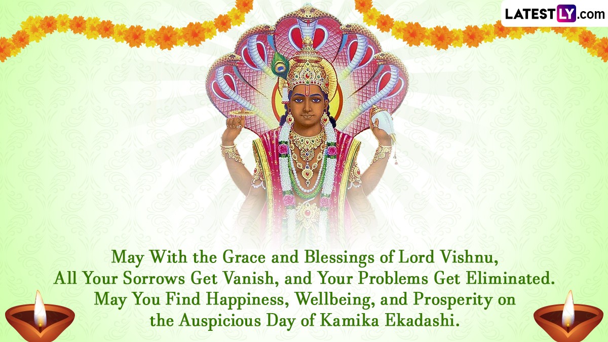 Kamika Ekadashi 2024 Wishes And HD Images: Celebrate The Auspicious Day ...