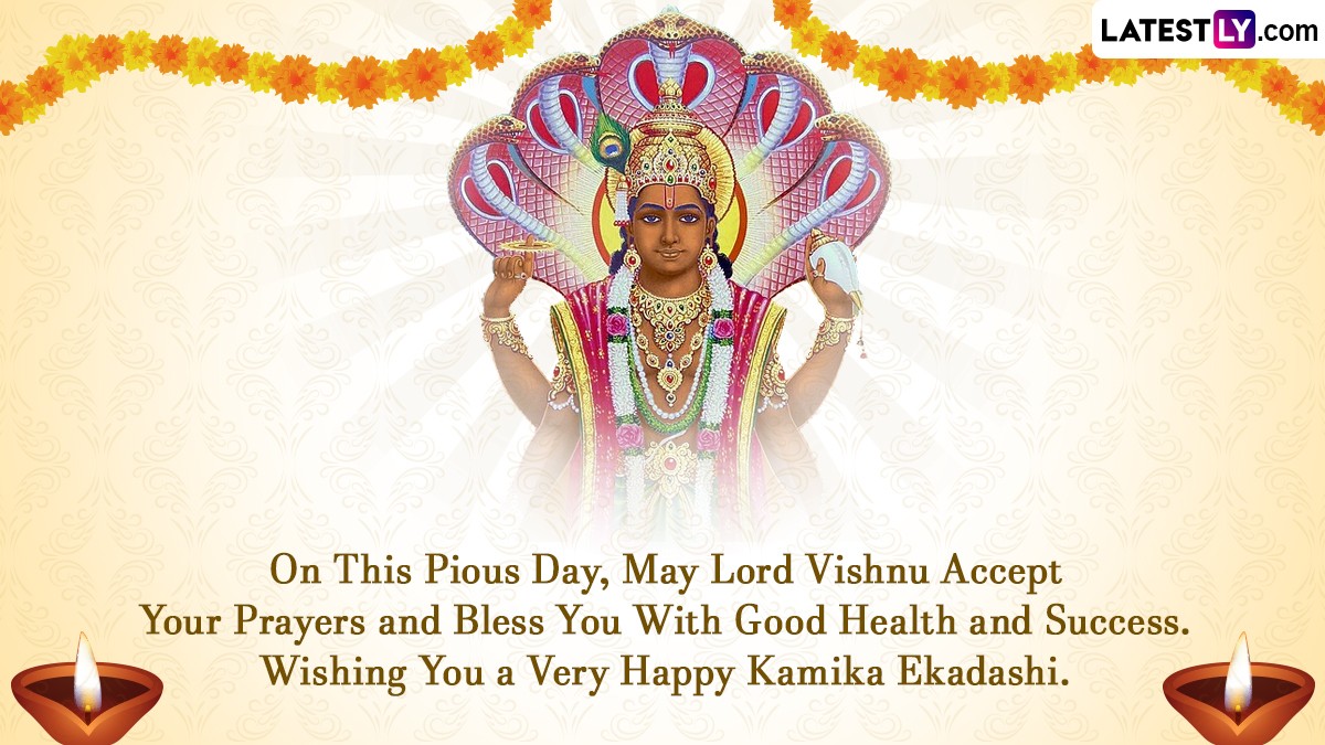 Kamika Ekadashi 2024 Wishes and HD Images: Celebrate the Auspicious Day ...