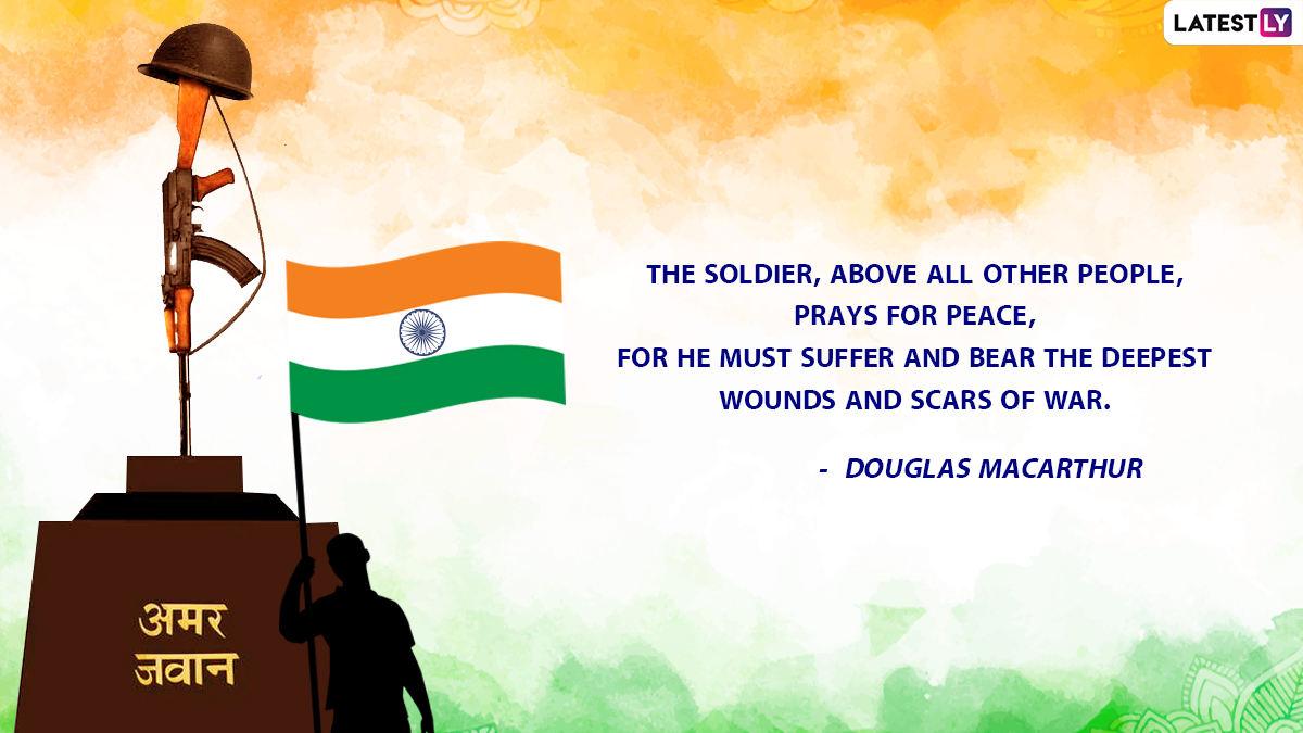 25th Anniversary of Kargil Vijay Diwas Messages, Quotes and Images ...