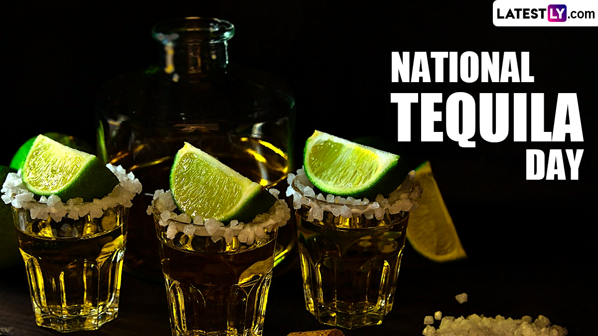 National Tequila Day 2024 Wishes & Instagram Captions: Share Tequila Day HD  Images, Wallpapers and GIFs To Celebrate the Classic Drink | 🙏🏻 LatestLY