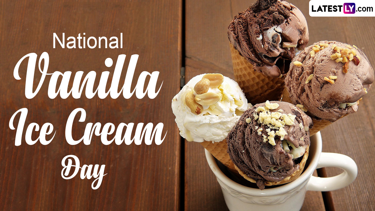 National Vanilla Ice Cream Day 2024 Wishes Share Messages, Delicious