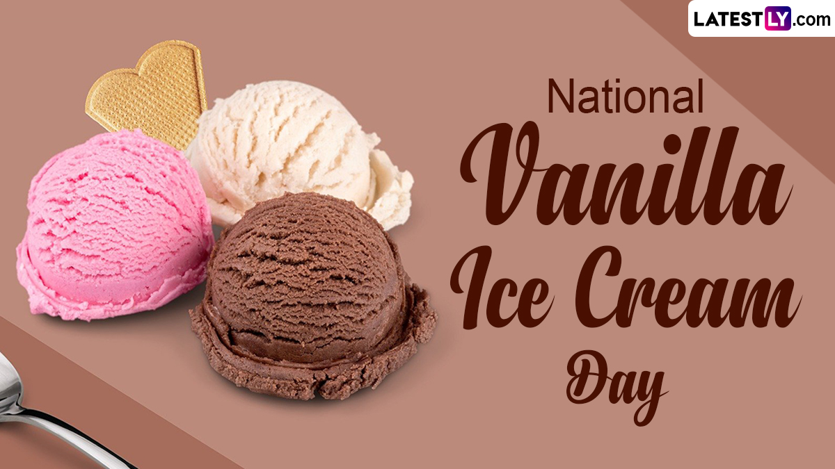 National Vanilla Ice Cream Day 2024 Wishes Share Messages, Delicious