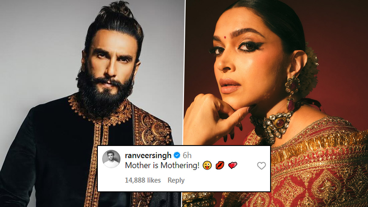 ‘Mother Is Mothering!’ Ranveer Singh Gushes Over Pregnant Deepika ...