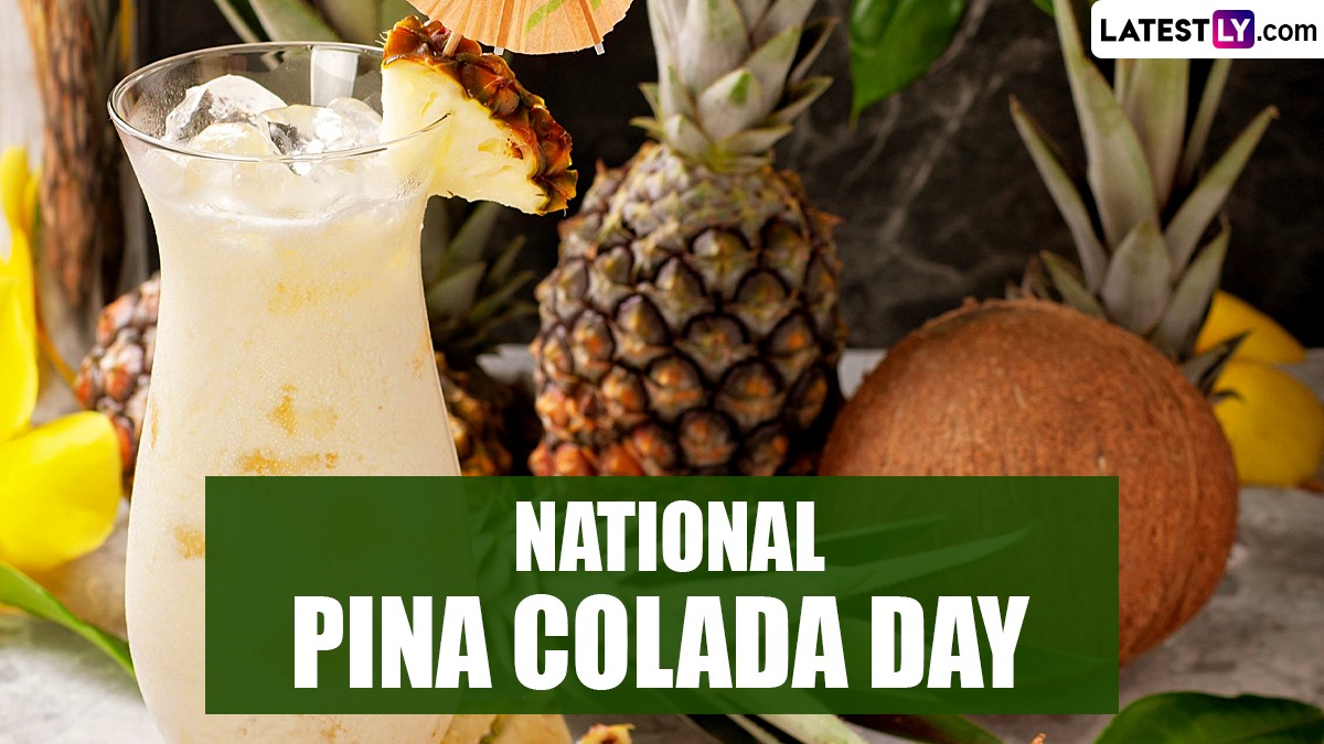 Happy National Pina Colada Day 2024 Wishes: Send National Pina Colada ...