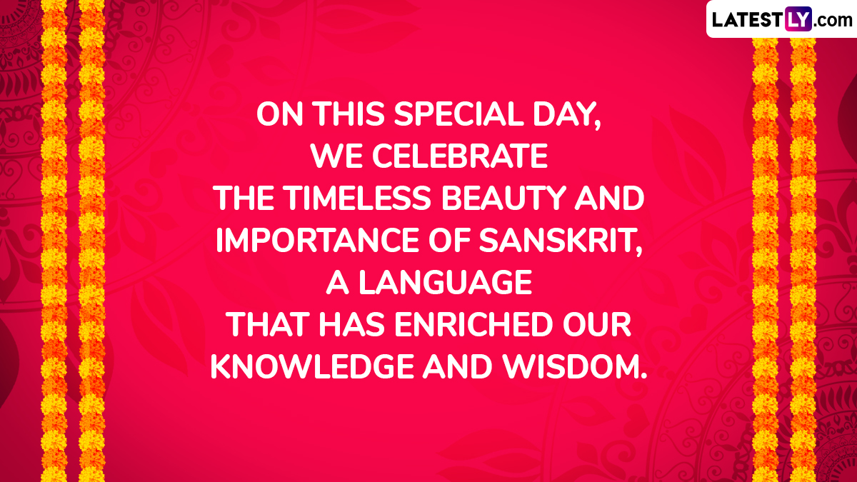 World Sanskrit Day 2024 Wishes and Sanskrit Diwas Images: WhatsApp ...