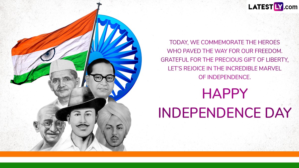 Happy Independence Day 2024 Wishes and Swatantrata Diwas Images Share