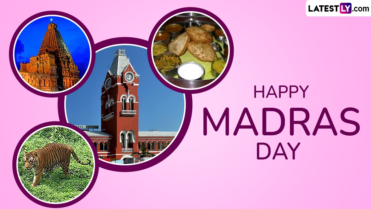 Happy Madras Day 2024 HD Images and Wallpapers for Free Download Online