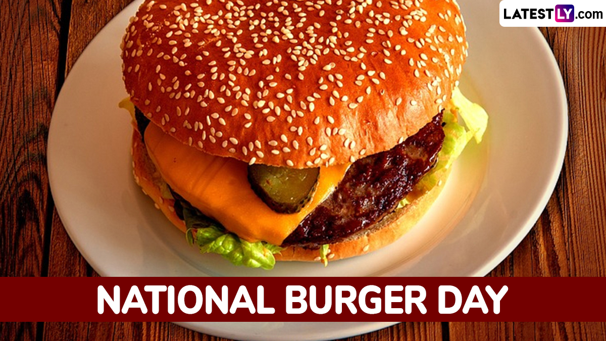 National Burger Day 2024 Uk Coleen Silvie