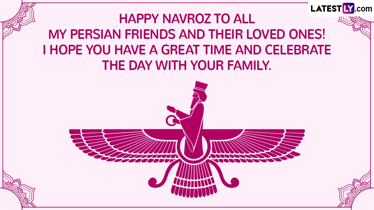 Happy Parsi New Year 2024 Wishes Share WhatsApp Messages, Navroz HD