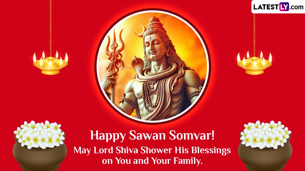 Sawan Somwar 2024 Greetings: Share Happy Sawan Wishes, WhatsApp ...