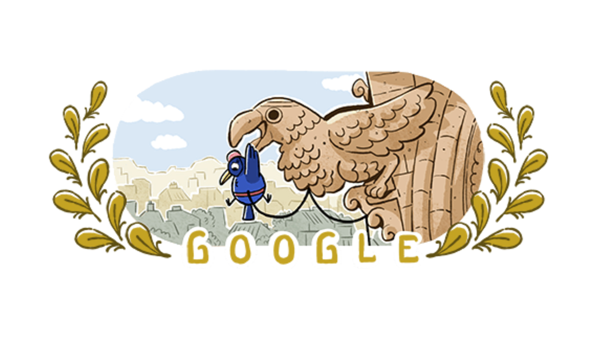 Sport Climbing Combined Olympics Google Doodle Search Engine Giant