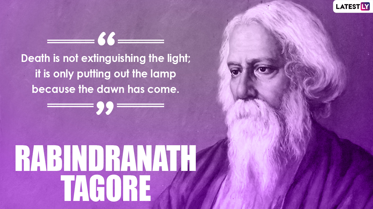 Rabindranath Tagore Death Anniversary 2024 Quotes and HD Images: Famous ...