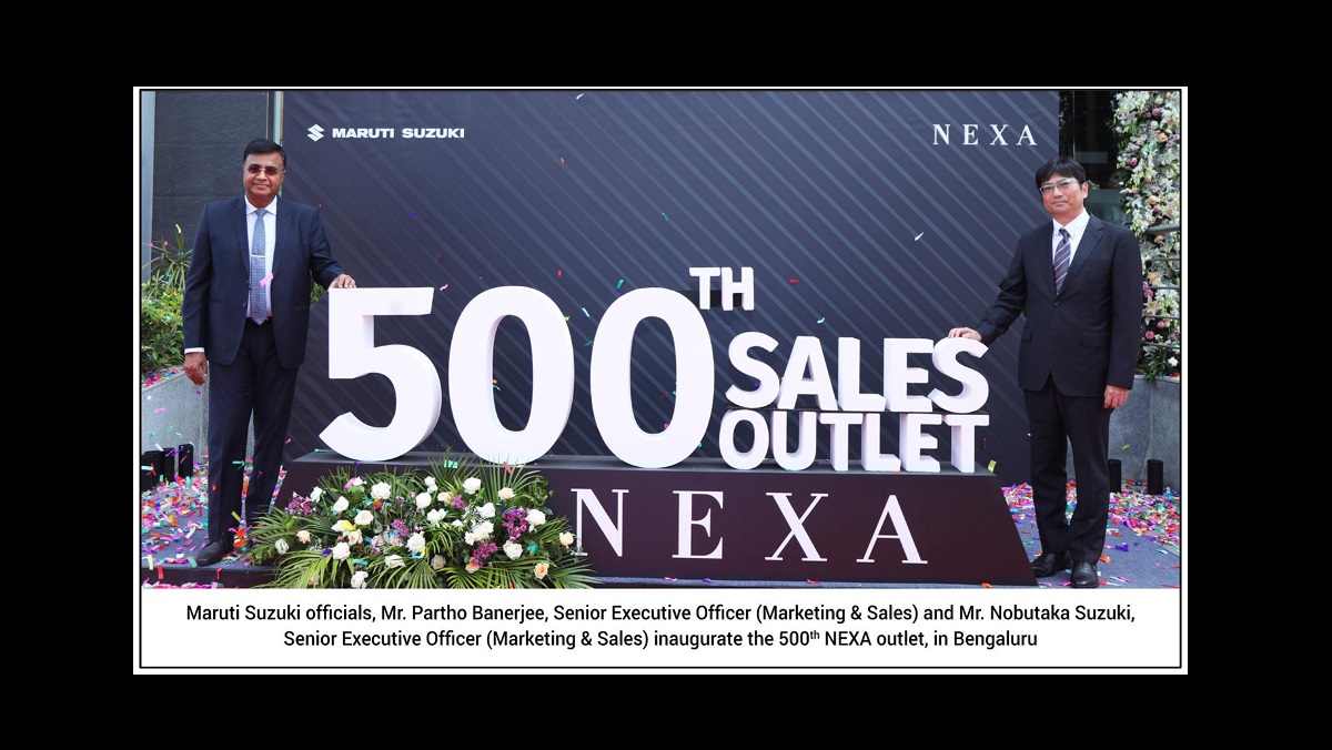 Maruti Suzuki opens 500th Nexa outlet