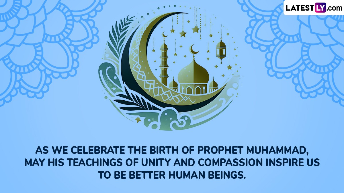 Eid MiladUnNabi 2024 Wishes and Mawlid HD Images Celebrate Prophet